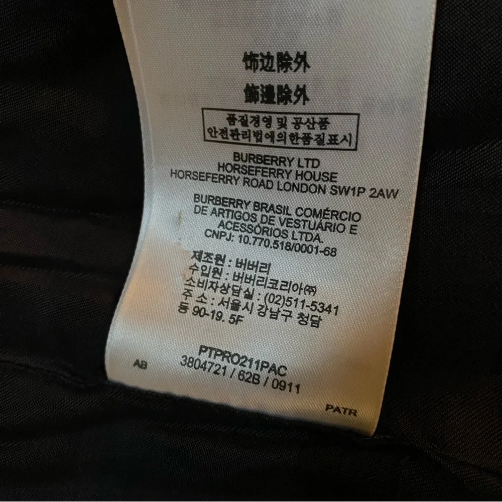 Burberry great used